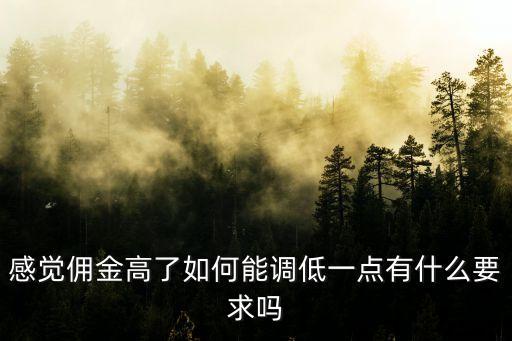 怎么降低傭金，怎么才能把自己的股票傭金降低
