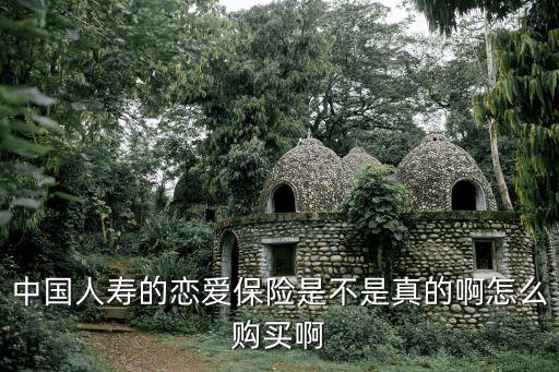 中國人壽的戀愛保險(xiǎn)是不是真的啊怎么購買啊