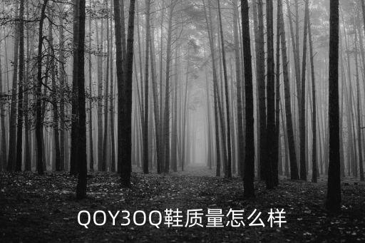 QOY3OQ鞋質量怎么樣