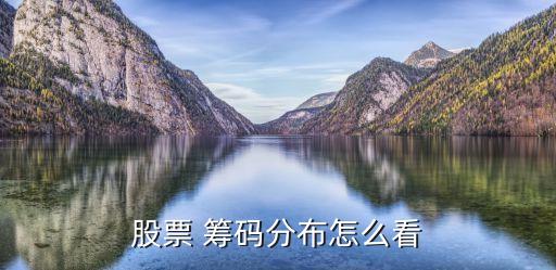 籌碼分布指標(biāo)怎么看，股票籌碼分布圖怎么看