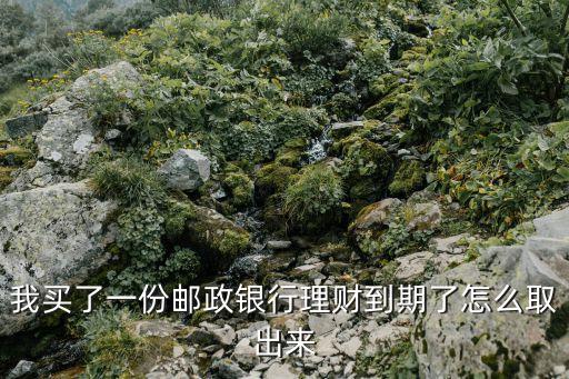 郵政日日升理財怎么取，我買了一份郵政銀行理財?shù)狡诹嗽趺慈〕鰜?/></a></span><span id=