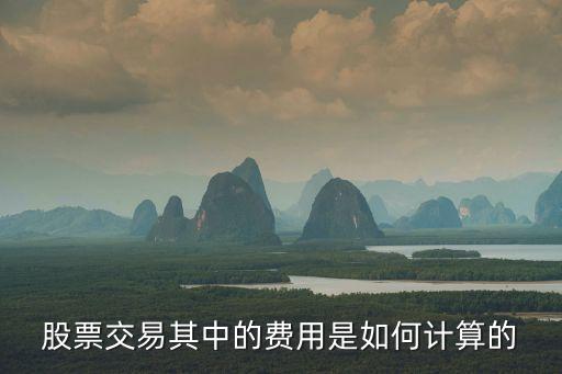 股票交易其中的費(fèi)用是如何計(jì)算的