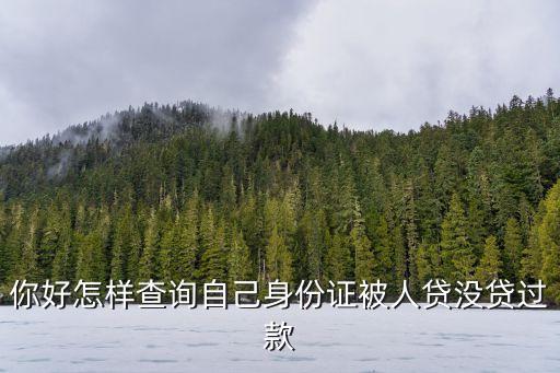 個(gè)人征信機(jī)器怎么用，怎么查征信