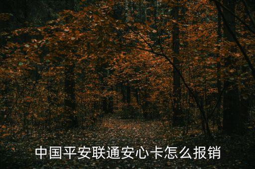 個(gè)人安心99怎么報(bào)銷，中國平安聯(lián)通安心卡怎么報(bào)銷