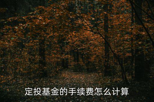 定投基金費(fèi)率怎么算的，銀行基金定投手續(xù)費(fèi)是怎么收取的
