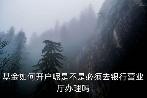 購買基金怎么開戶，怎么開通基金賬戶啊