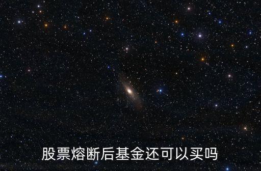 股票熔斷后基金還可以買(mǎi)嗎