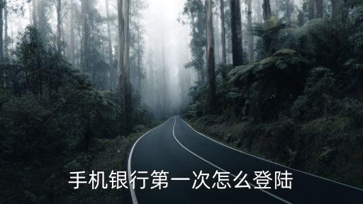 手機(jī)銀行第一次怎么登陸