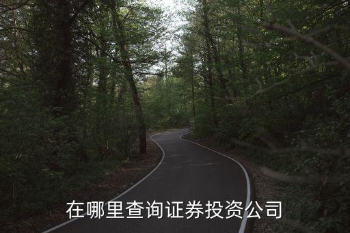 怎么查股票開戶證券公司，如何查看自己是哪個證券公司