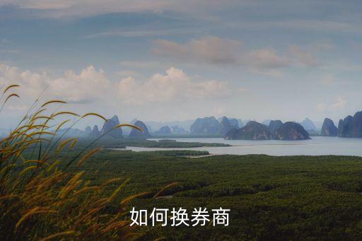 怎么換券商，想換個(gè)證券公司如何操作