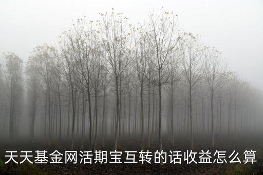 天天基金網(wǎng)活期寶互轉(zhuǎn)的話收益怎么算