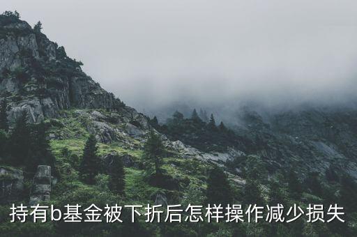 基金b下折后怎么操作，分級(jí)基金下折后二級(jí)市場(chǎng)買b級(jí)的盤后怎樣操作