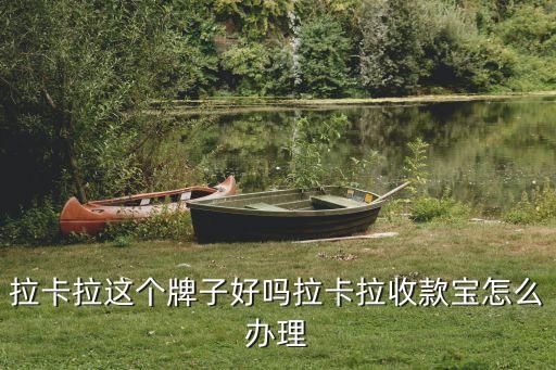 拉卡拉收款寶怎么開通，拉卡拉手機(jī)收款寶怎樣來激活
