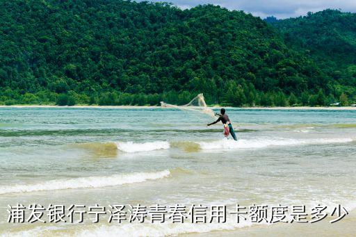 浦發(fā)銀行寧澤濤青春信用卡額度是多少