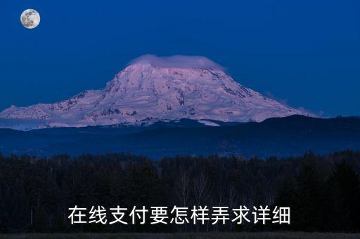 手機(jī)在線支付怎么搞，手機(jī)支付款