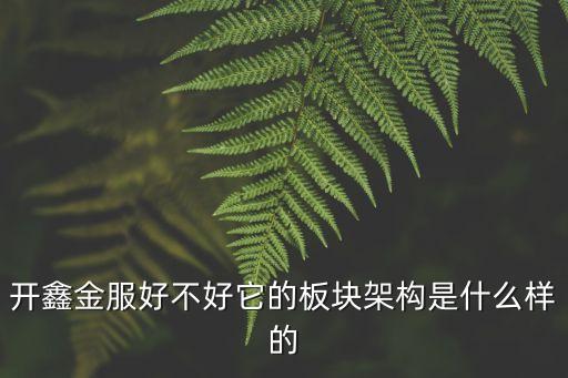 開(kāi)鑫金服怎么樣，開(kāi)鑫金服怎么樣主要是做什么的