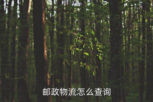郵政車貨怎么查進(jìn)度，郵局物流怎樣查詢