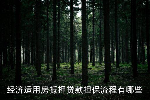 經(jīng)濟適用房怎么做抵押，怎樣抵押經(jīng)濟適用房