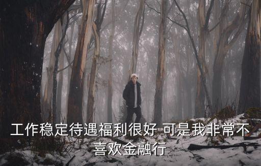 不喜歡金融行業(yè)怎么辦，我不想做金融的銷售還有什么出路苦惱