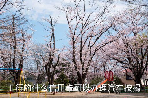 工行的什么信用卡可以辦理汽車按揭