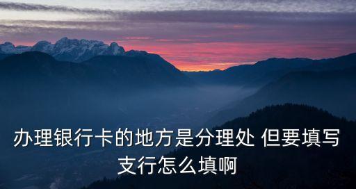 銀行分行支行怎么填，工行支行怎么填