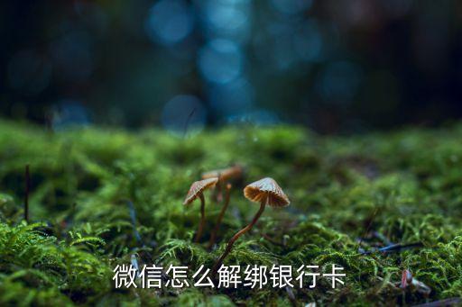 微信怎么更換綁定銀行卡號(hào)，微信怎么更換銀行卡