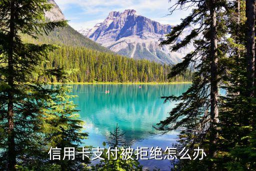 信用卡拒付了怎么辦，信用卡支付被拒絕怎么辦