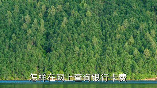 浙商銀行年費怎么查，怎樣在網上查詢銀行卡費