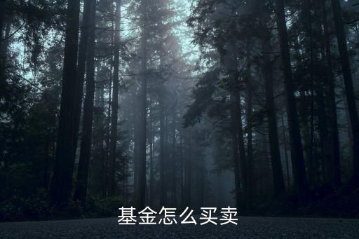 基金交易怎么交易，基金怎么買賣
