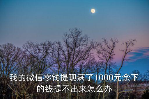 微信零錢(qián)太多怎么提現(xiàn)，微信零錢(qián)怎么取出來(lái)呢