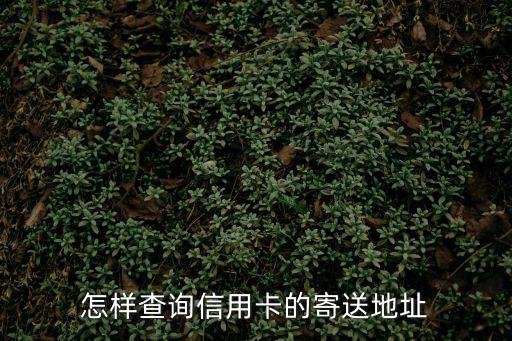 怎么查詢信用卡地址查詢，信用卡歸屬地怎么查詢