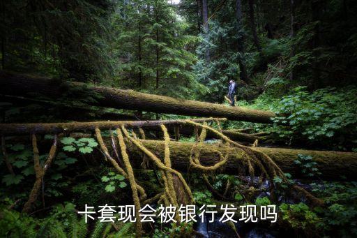 卡套現(xiàn)會被銀行發(fā)現(xiàn)嗎