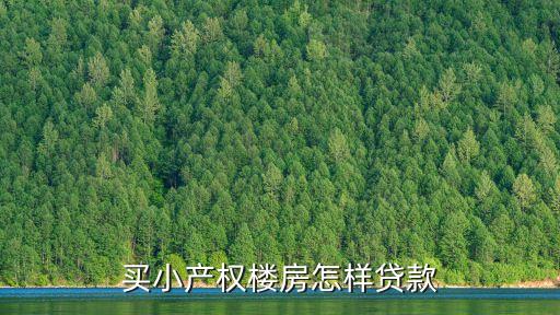 買小產(chǎn)權(quán)房怎么樣貸款，買小產(chǎn)權(quán)樓房怎樣貸款