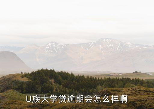 校園代款不還會(huì)怎么樣，U族大學(xué)貸逾期了有啥影響
