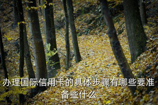 廣發(fā)銀行國際信用卡怎么辦理，廣發(fā)銀行的信用卡怎么辦理