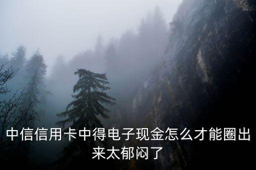 中信信用卡閃付怎么辦，中信銀行信用卡云閃付是什么