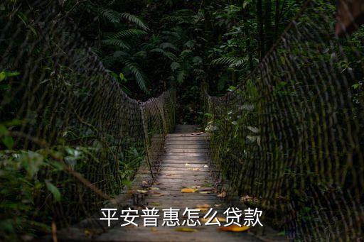 平安普惠款是怎么放，平安普惠怎樣才能貸款