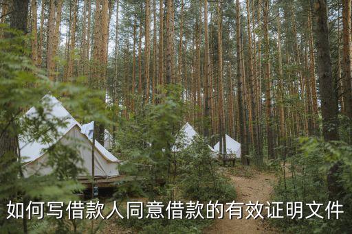 銀行同意貸款證明怎么寫，如何寫銀行承貸證明