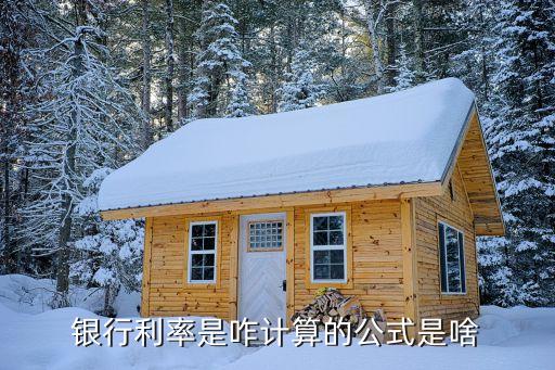 銀行存款利率怎么算公式是什么，銀行存款利息的計(jì)算公式是什么