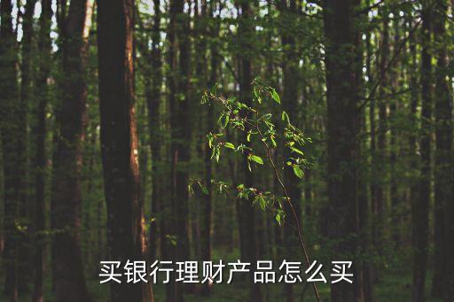 去銀行怎么買理財產(chǎn)品，買銀行理財產(chǎn)品怎么買