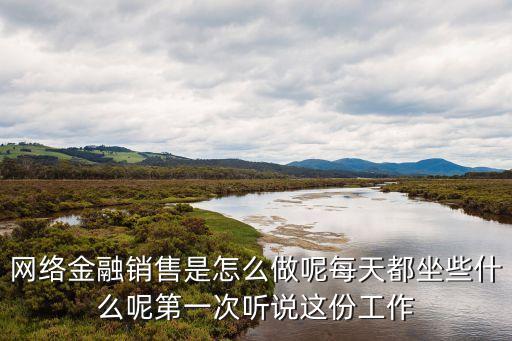 p2p理財(cái)銷售怎么跑業(yè)務(wù)員，網(wǎng)絡(luò)金融銷售是怎么做呢每天都坐些什么呢第一次聽說這份工作