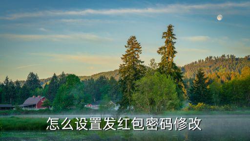 怎么設(shè)置發(fā)紅包密碼修改