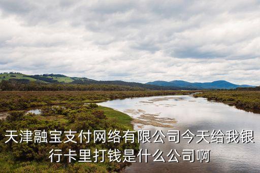 天津融寶支付網(wǎng)絡有限公司今天給我銀行卡里打錢是什么公司啊