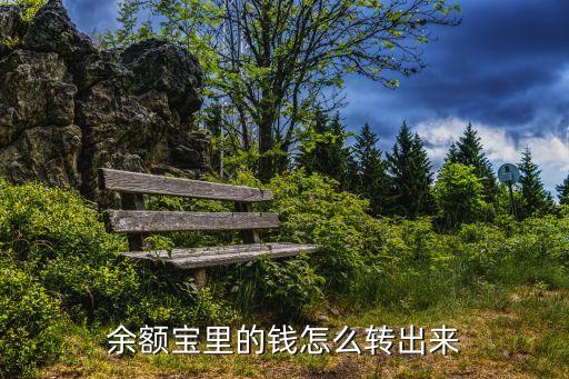 余額寶賬戶余額怎么轉(zhuǎn)出，余額寶里的錢怎么轉(zhuǎn)出來