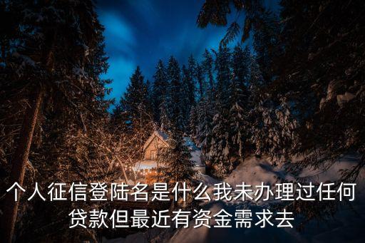 怎么查征信登錄用戶名是什么原因，怎么查詢個人征信賬戶名