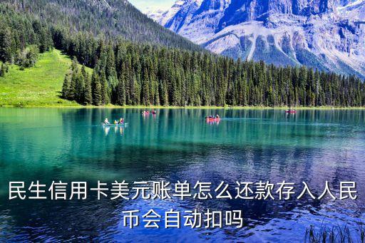 民生信用卡美元賬單怎么還款存入人民幣會(huì)自動(dòng)扣嗎