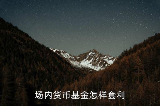 場(chǎng)內(nèi)基金怎么套利賺錢，場(chǎng)內(nèi)貨幣基金如何套利股票賬戶最安全的