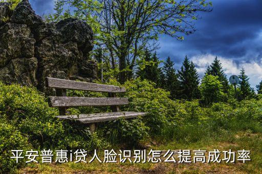 平安普惠i貸人臉識(shí)別怎么提高成功率