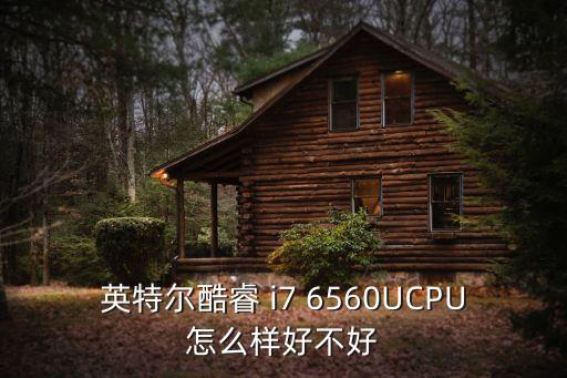 英特爾酷睿 i7 6560UCPU怎么樣好不好
