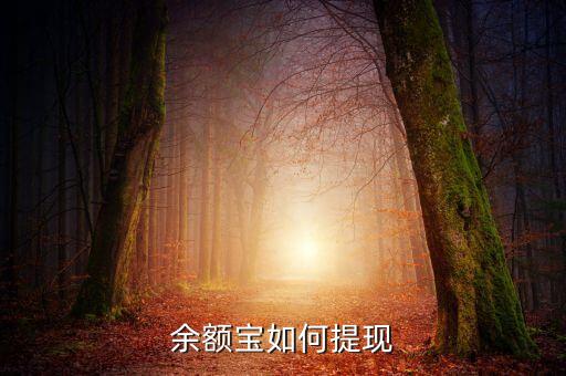 余額寶如何提現(xiàn)